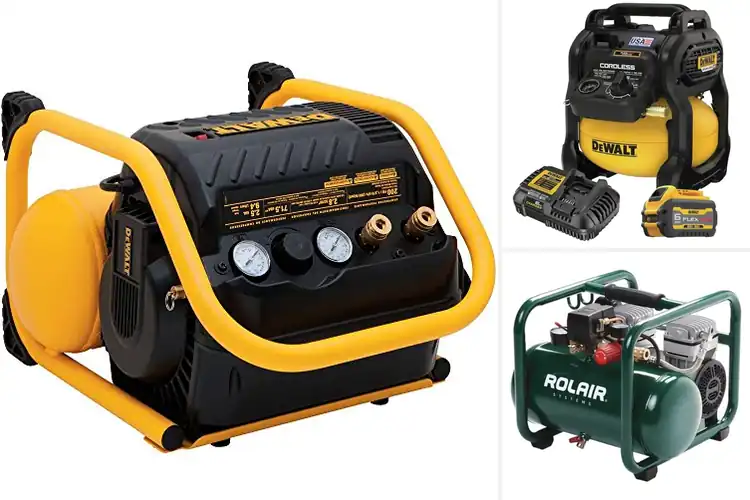 Detailed view of Best 2.5 Gallon Air Compressors
