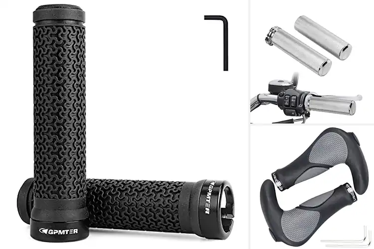 Detailed view of Best Aluminum Handlebar Grips