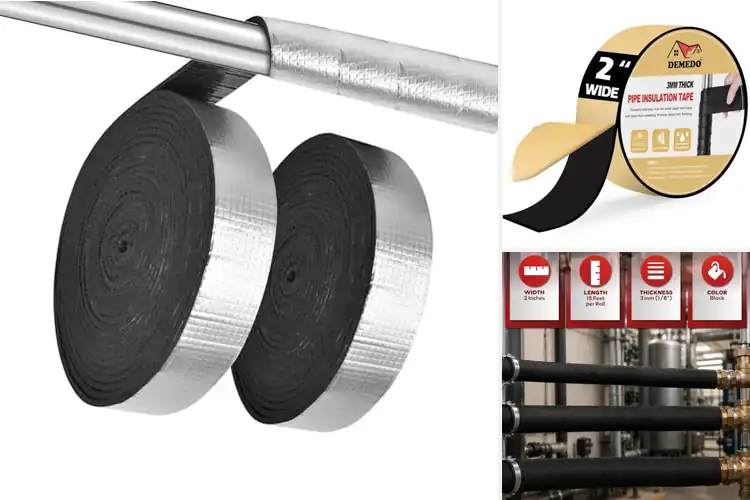 Detailed view of Best Anti Freeze Pipe Wraps