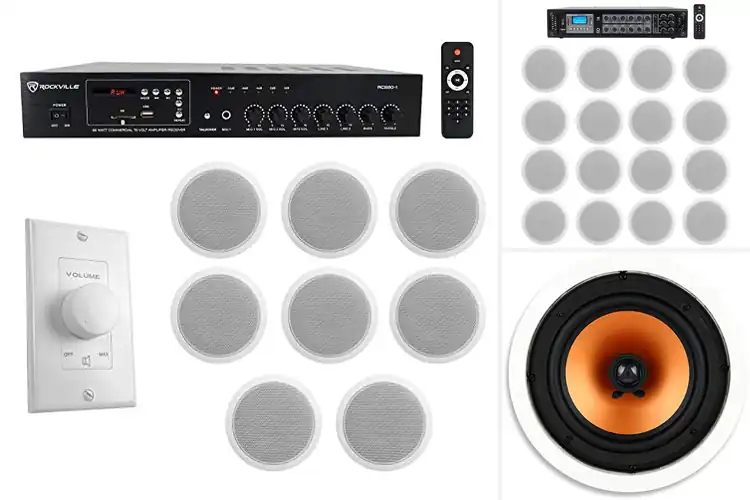 Detailed view of Best Ceiling Speaker Systems