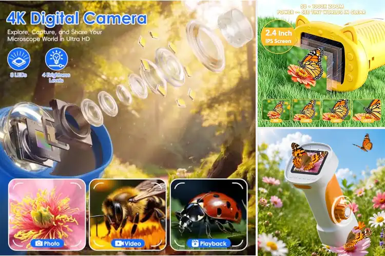 Detailed view of Best Handheld Digital Microscopes For Kids