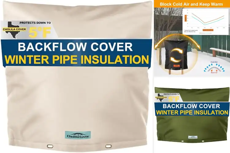 Detailed view of Best Insulated Backflow Preventer Covers