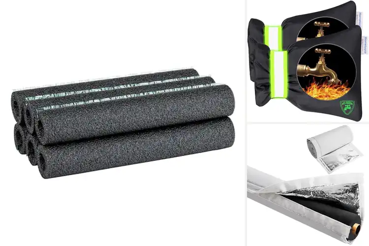 Detailed view of Best Insulated Pipe Covers