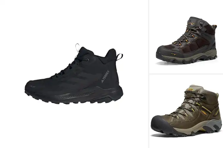 Detailed view of Best Mid Cut Hiking Shoes