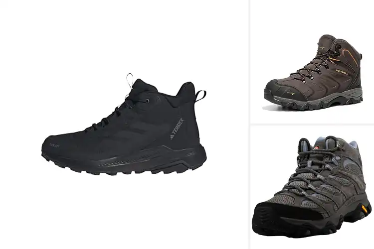 Detailed view of Best Mid Waterproof Trail Shoes