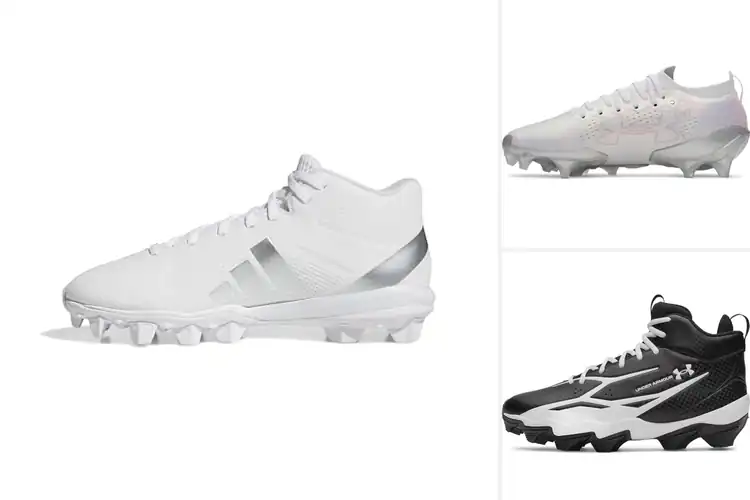 Detailed view of Best Molded Football Cleats
