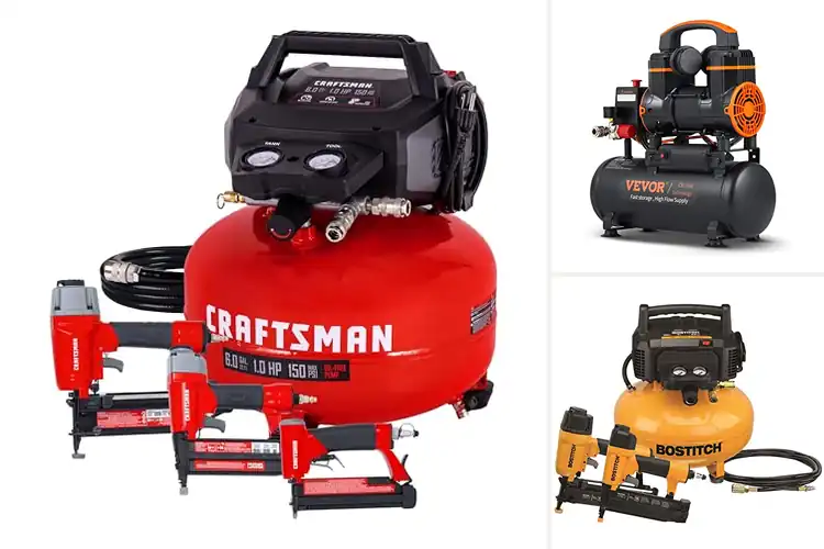 Detailed view of Best Nail Gun Air Compressors