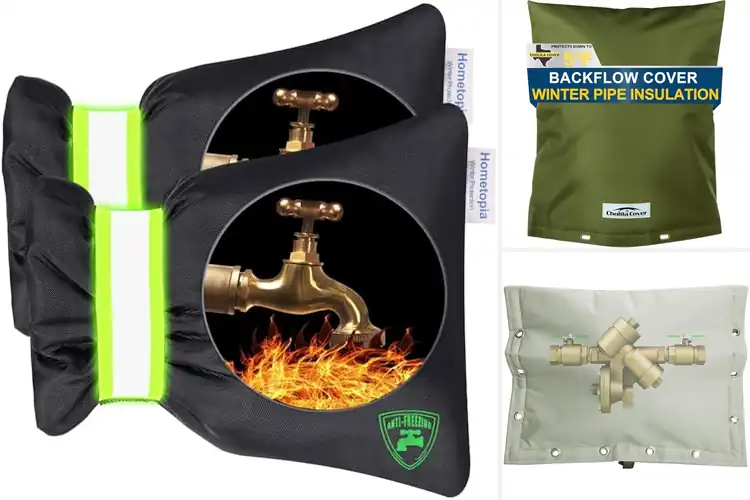 Detailed view of Best Outdoor Pipe Freeze Protection Covers