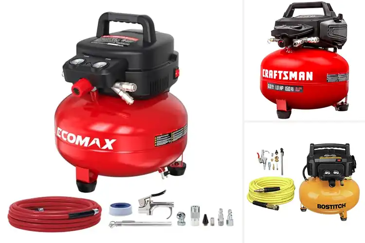 Detailed view of Best Pancake Air Compressors: Top Picks for Portable Power