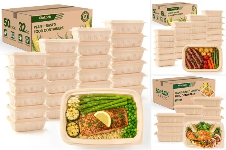 Detailed view of Best Plant-Based Containers