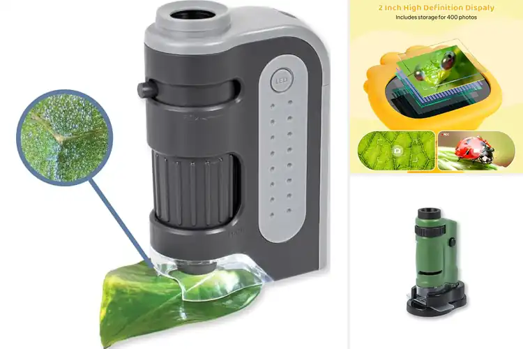 Detailed view of Best Pocket Microscopes For Kids: Fun Picks