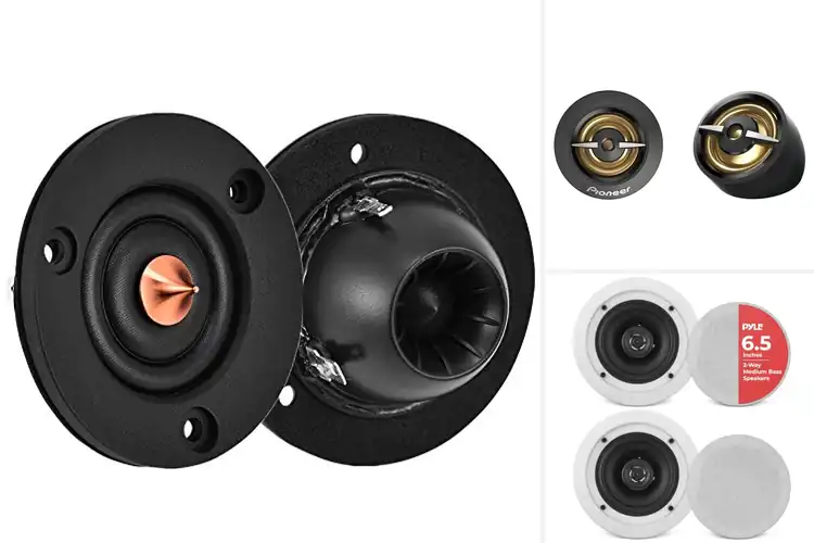 Detailed view of Best Polymer Dome Tweeter Speakers: Top 10 for Crisp Audio