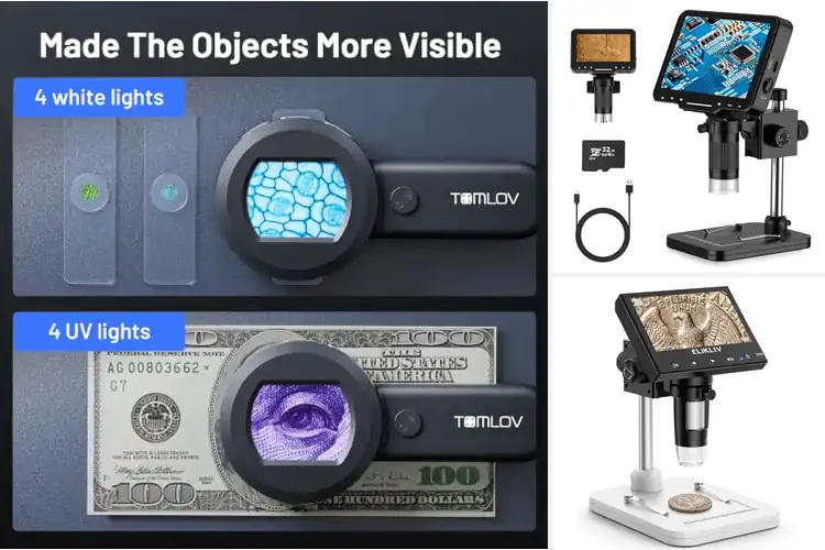 Detailed view of Best Portable Digital Microscopes With Screen