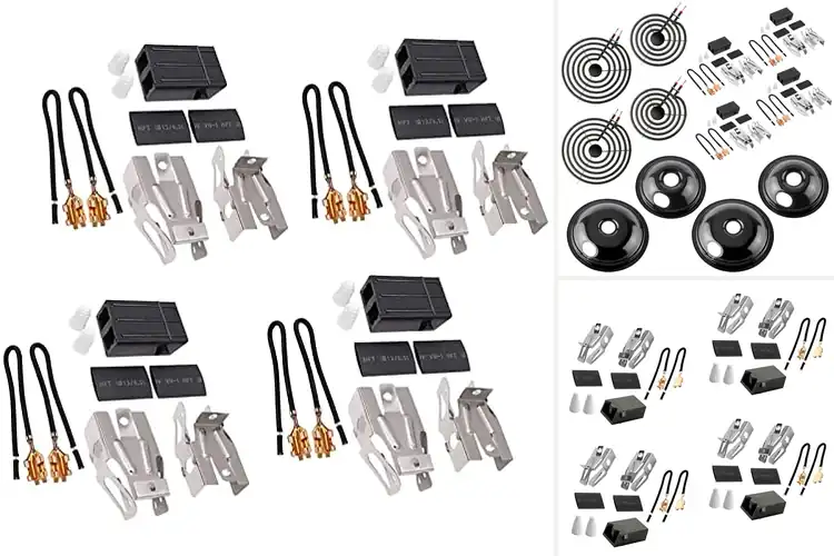 Detailed view of Best Range Burner Receptacles