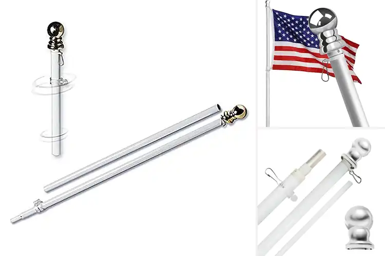Detailed view of Best Spinning Flag Poles
