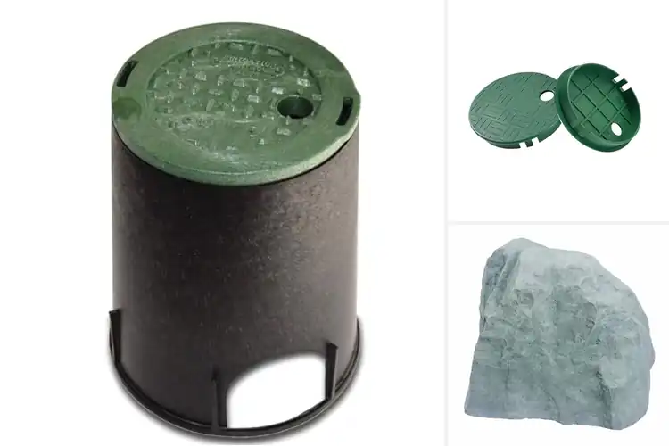 Detailed view of Best Sprinkler Valve Covers Outside