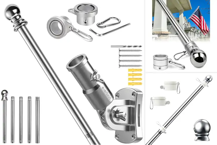 Detailed view of Best Stainless Steel Flag Poles