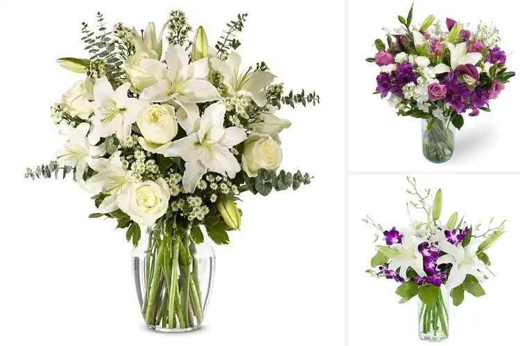 Detailed view of Best Sympathy Flower Bouquets