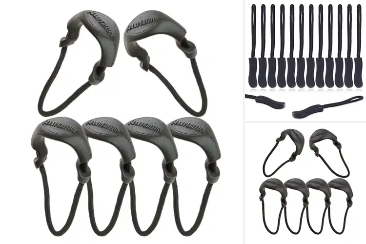 Detailed view of Best Tactical Zipper Pulls