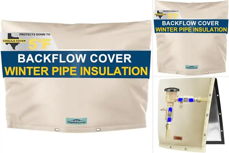 Detailed view of Best Velcro Backflow Covers