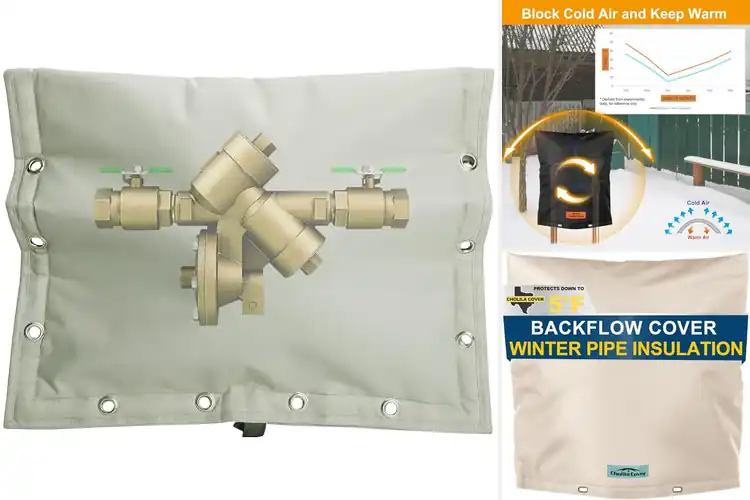 Detailed view of Best Waterproof Backflow Insulation Covers